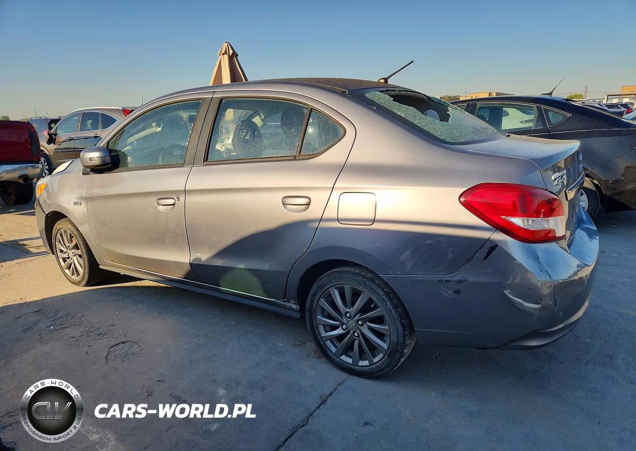 2020 Mitsubishi Mirage G4 Se VIN:ML32F4FJ1LHF13459 - 2