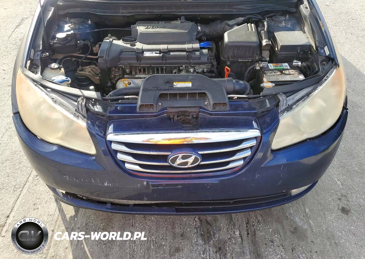 2010 Hyundai Elantra Gls VIN:KMHDU4AD0AU885191 - 11