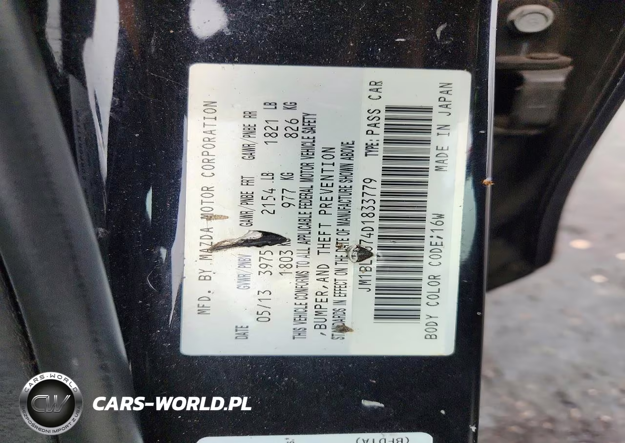 2013 Mazda 3 I VIN:JM1BL1U74D1833779 - 12