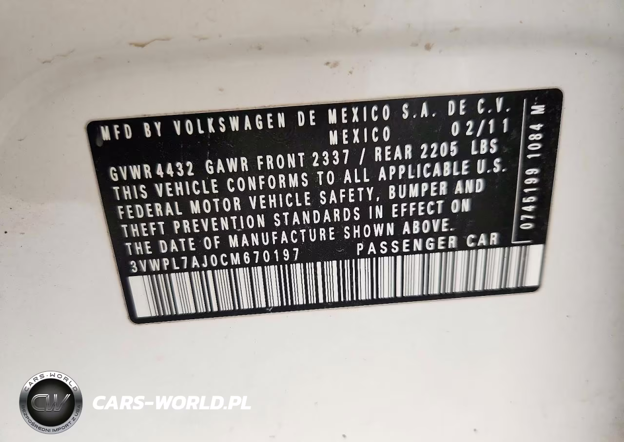 2012 Volkswagen Jetta Tdi VIN:3VWPL7AJ0CM670197 - 13