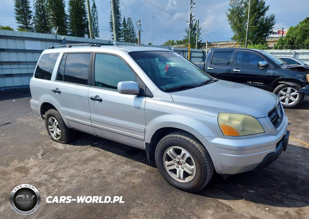 2003 Honda Pilot Exl VIN:2HKYF18663H540427 - 4