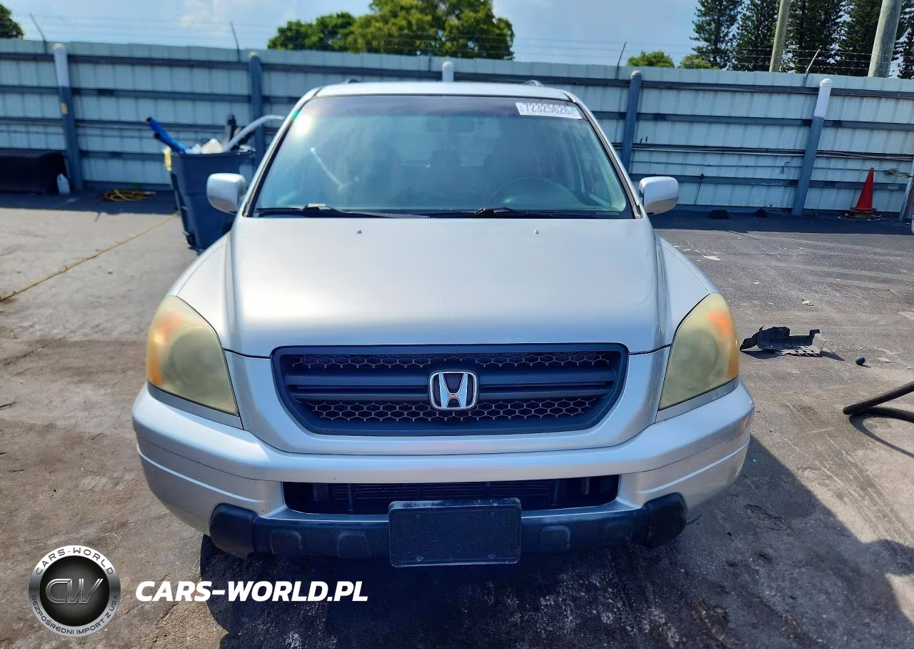 2003 Honda Pilot Exl VIN:2HKYF18663H540427 - 5