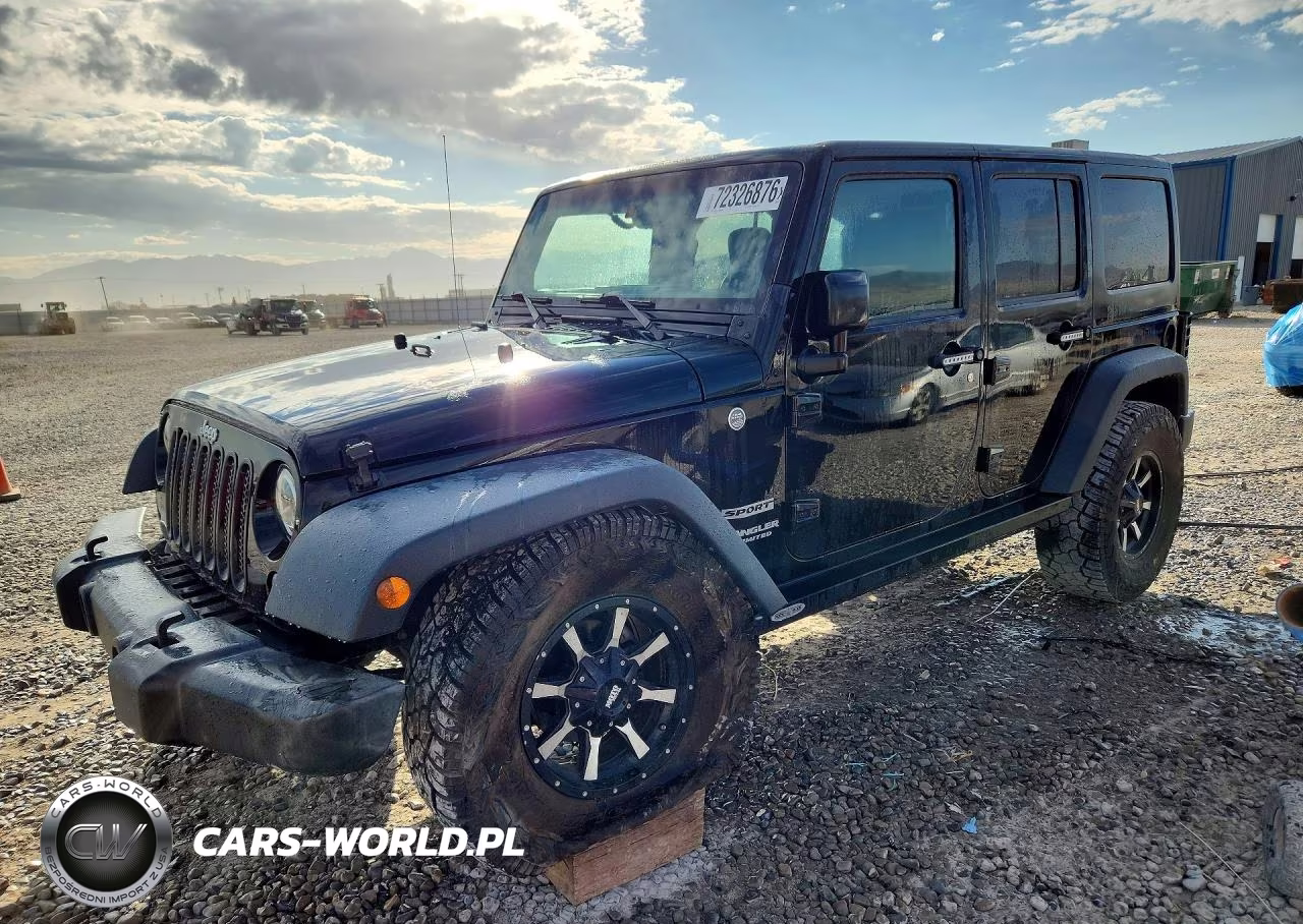 2017 Jeep Wrangler Unlimited Sport VIN:1C4BJWDG2HL574237 - 1