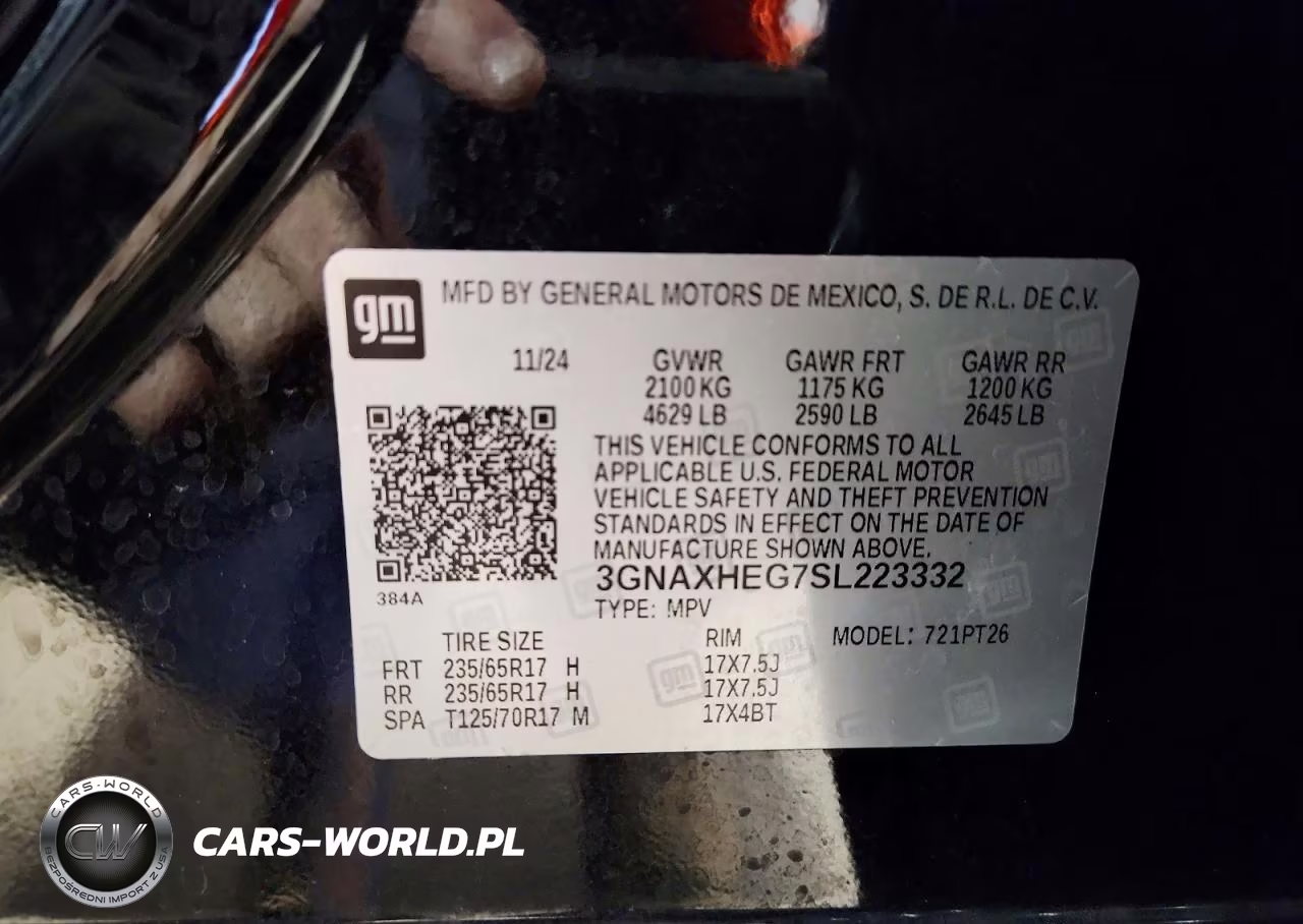 2025 Chevrolet Equinox Lt VIN:3GNAXHEG7SL223332 - 13