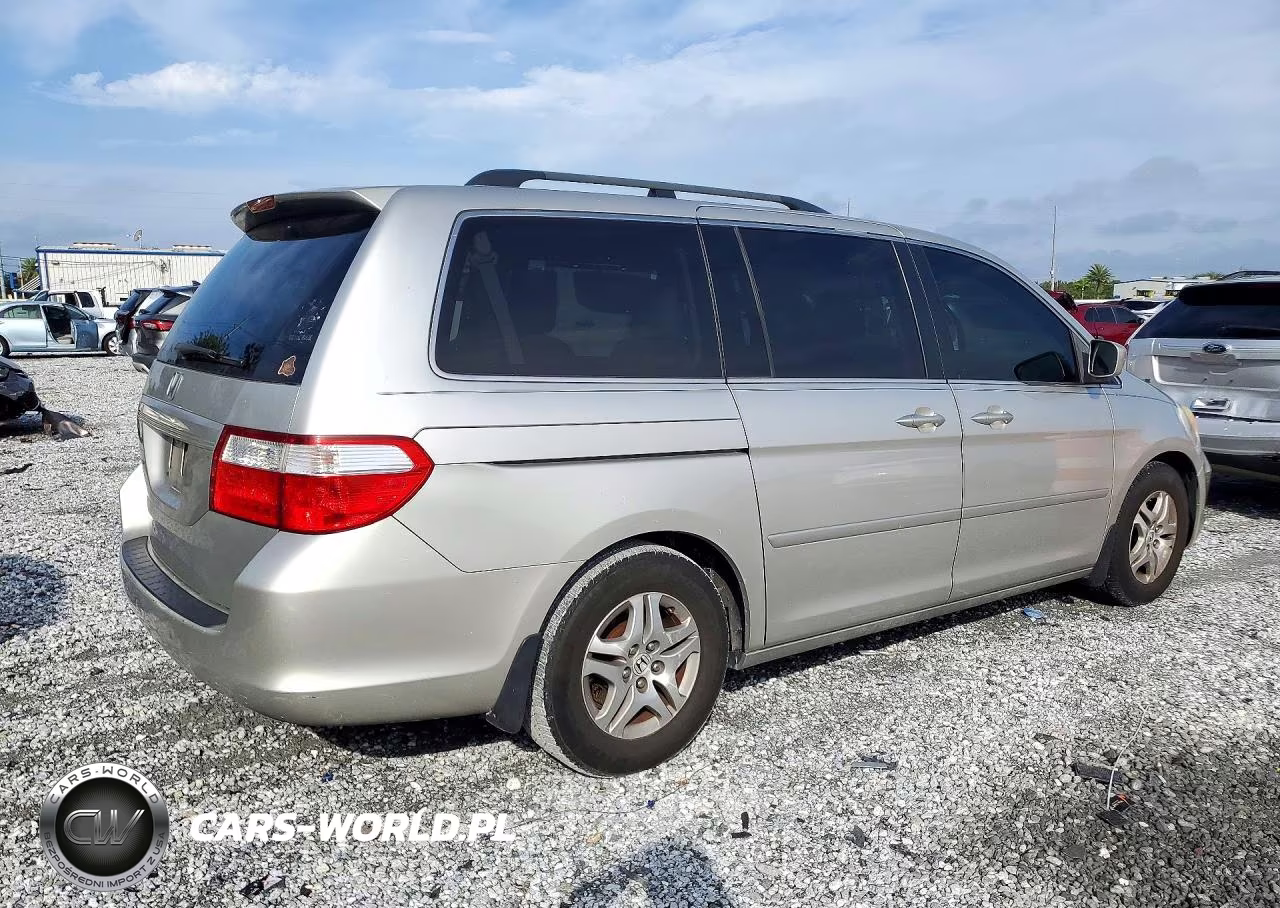 2007 Honda Odyssey Exl VIN:5FNRL38757B439238 - 3