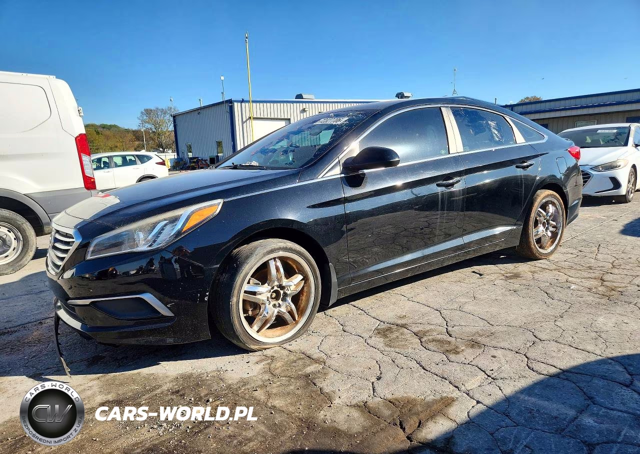2017 Hyundai Sonata Eco VIN:5NPE24AA1HH537411 - 1