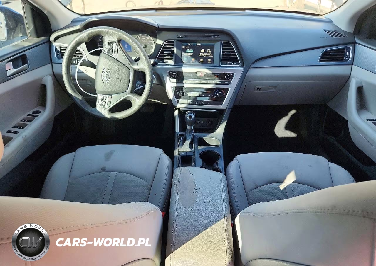 2017 Hyundai Sonata Eco VIN:5NPE24AA1HH537411 - 8