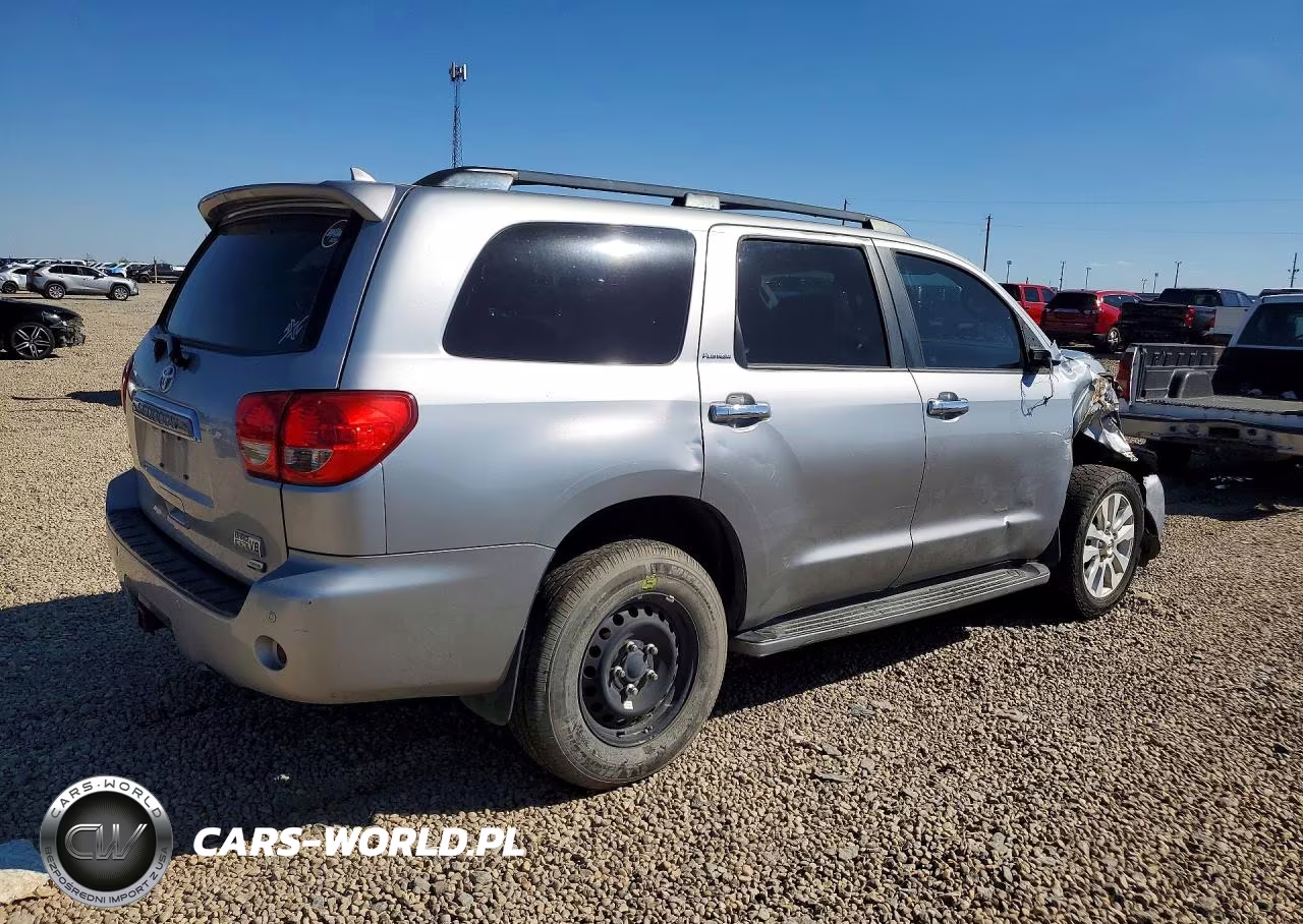 2014 Toyota Sequoia Platinum VIN:5TDDW5G18ES107071 - 3