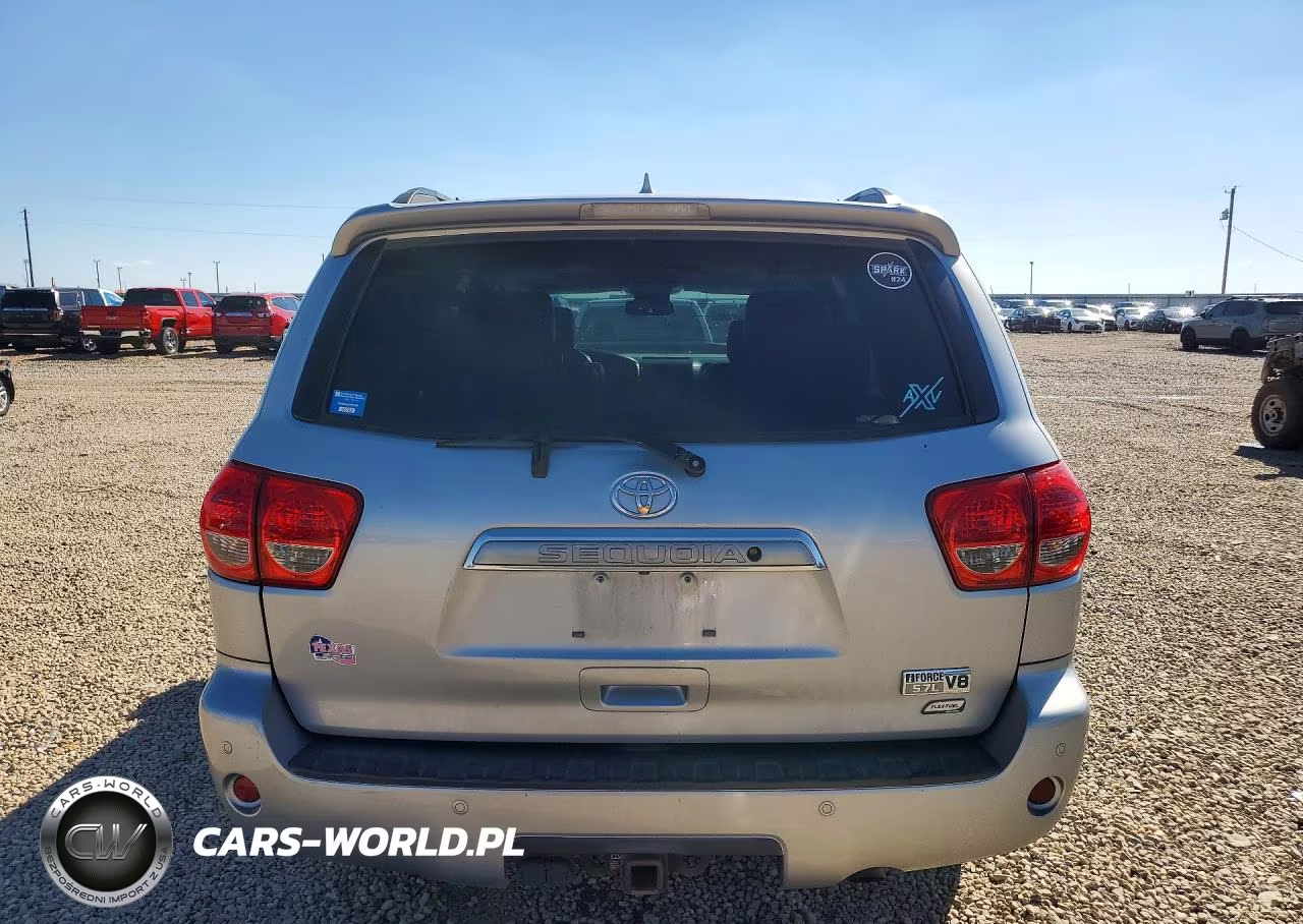 2014 Toyota Sequoia Platinum VIN:5TDDW5G18ES107071 - 6