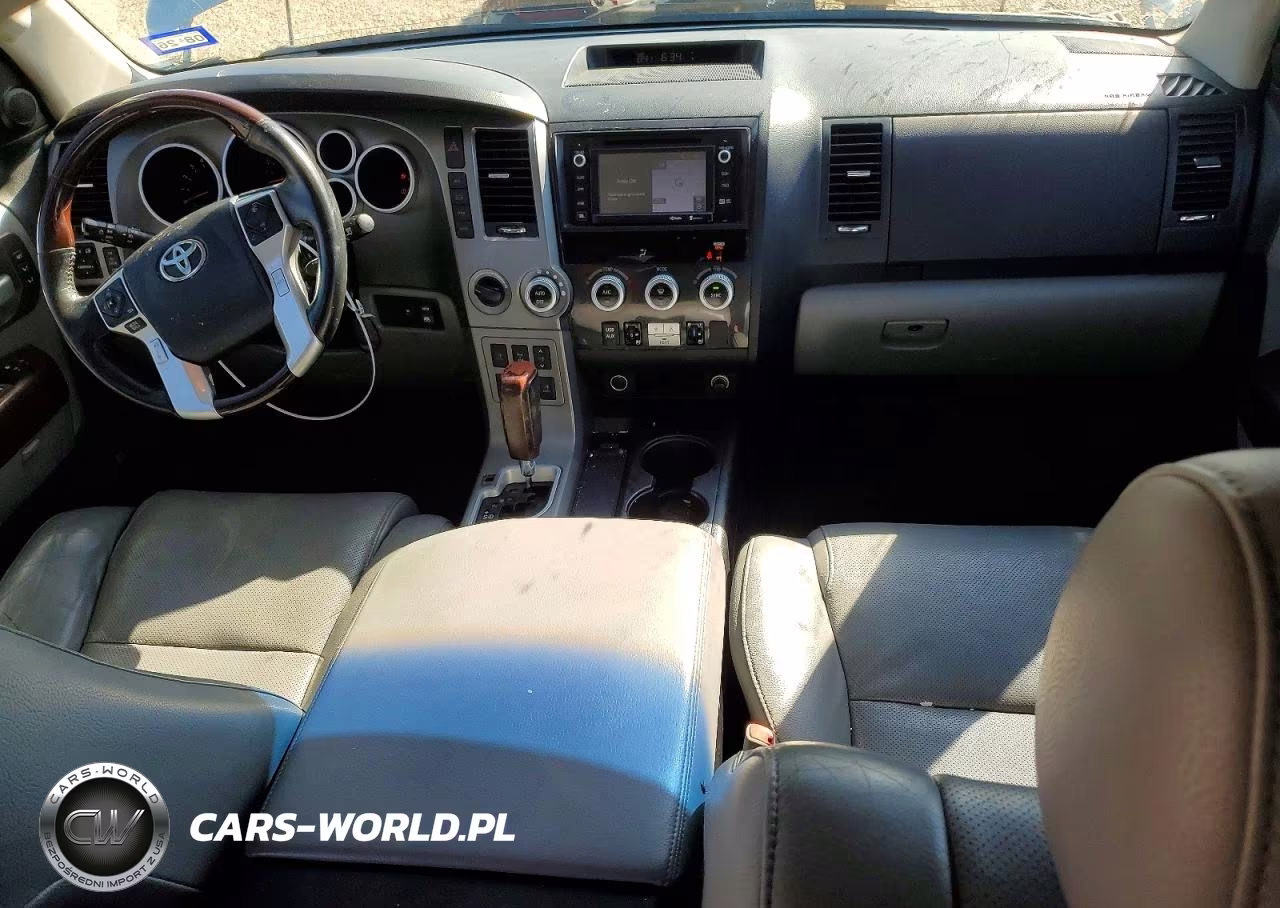 2014 Toyota Sequoia Platinum VIN:5TDDW5G18ES107071 - 8