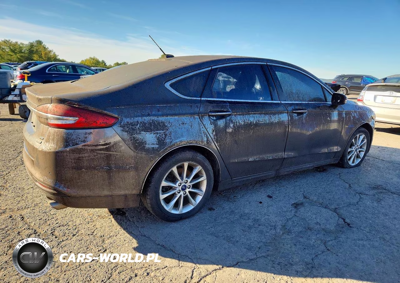 2017 Ford Fusion Se VIN:3FA6P0HD7HR128055 - 3