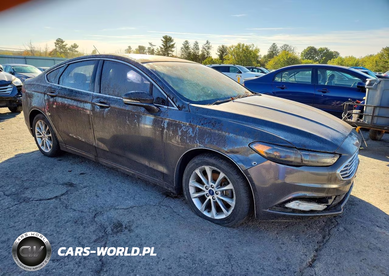 2017 Ford Fusion Se VIN:3FA6P0HD7HR128055 - 4