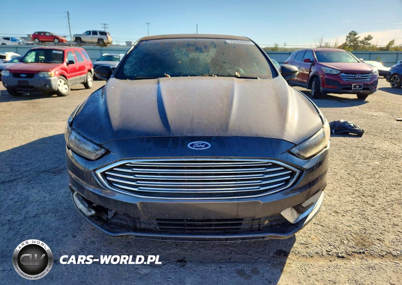 2017 Ford Fusion Se VIN:3FA6P0HD7HR128055 - 5