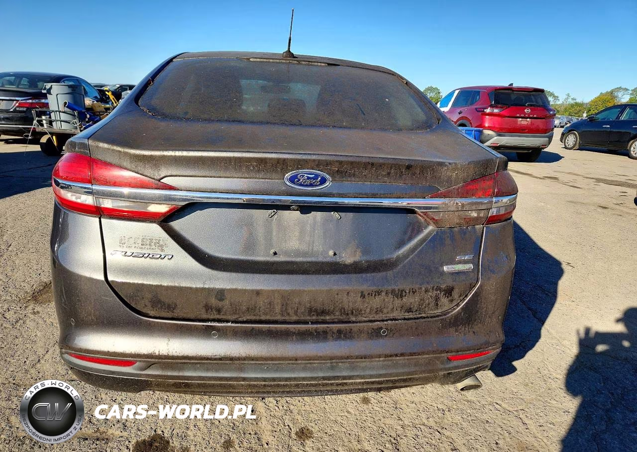 2017 Ford Fusion Se VIN:3FA6P0HD7HR128055 - 6