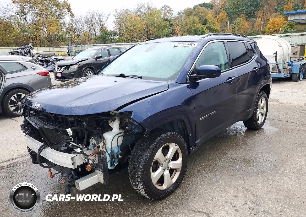 2018 Jeep Compass Latitude VIN:3C4NJDBB1JT470583 - 1