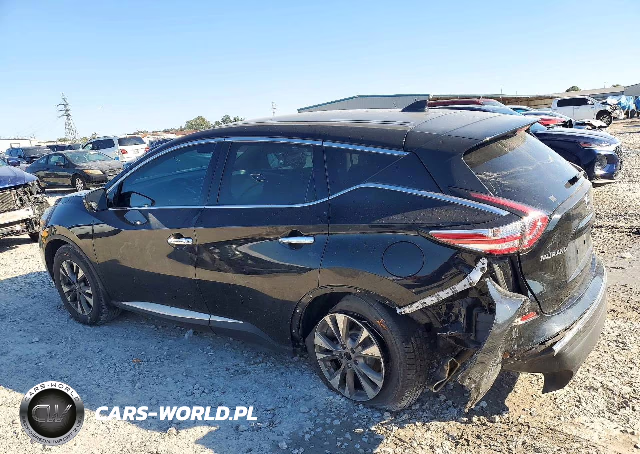 2017 Nissan Murano S VIN:5N1AZ2MG1HN135740 - 2
