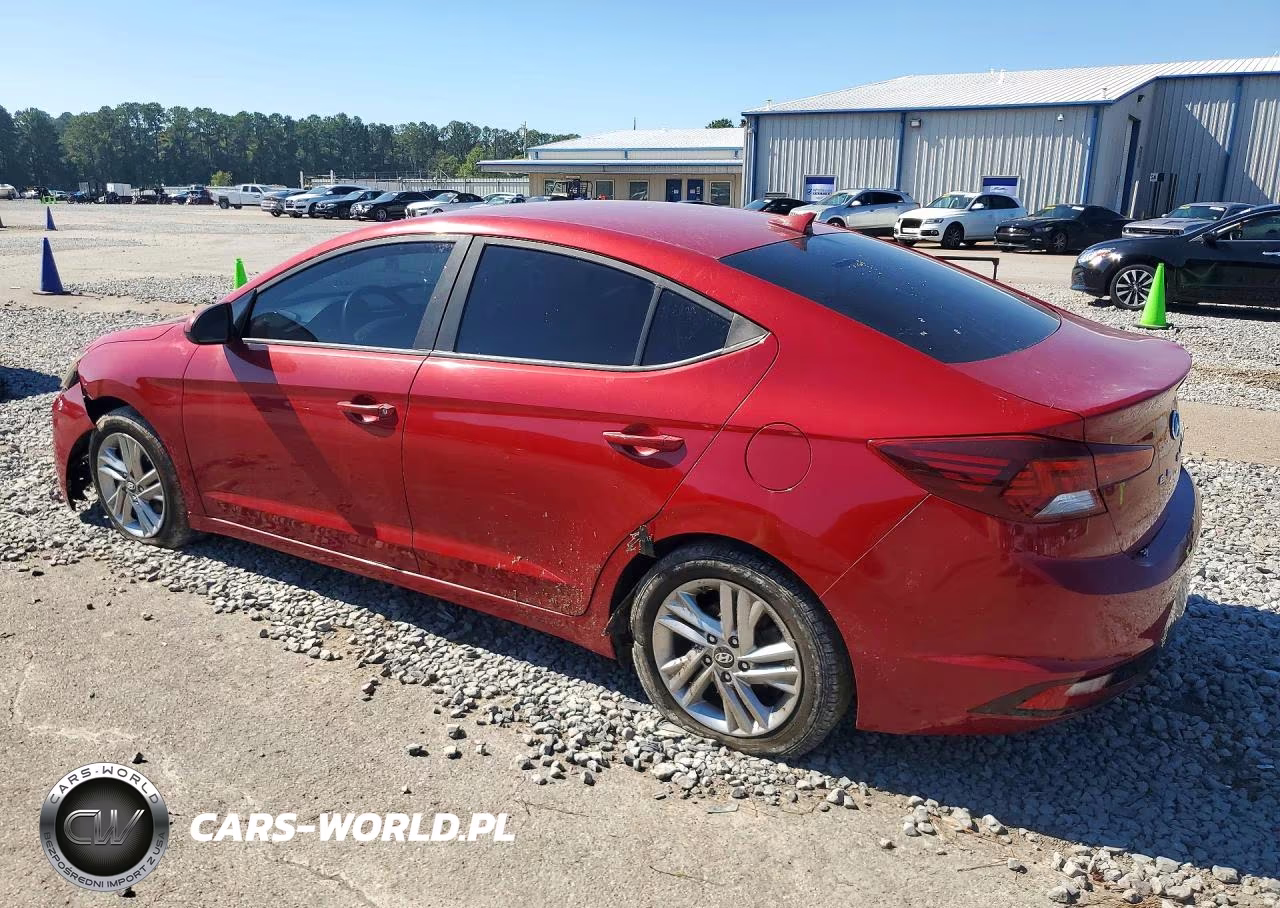 2019 Hyundai Elantra Sel VIN:KMHD84LF1KU770880 - 2