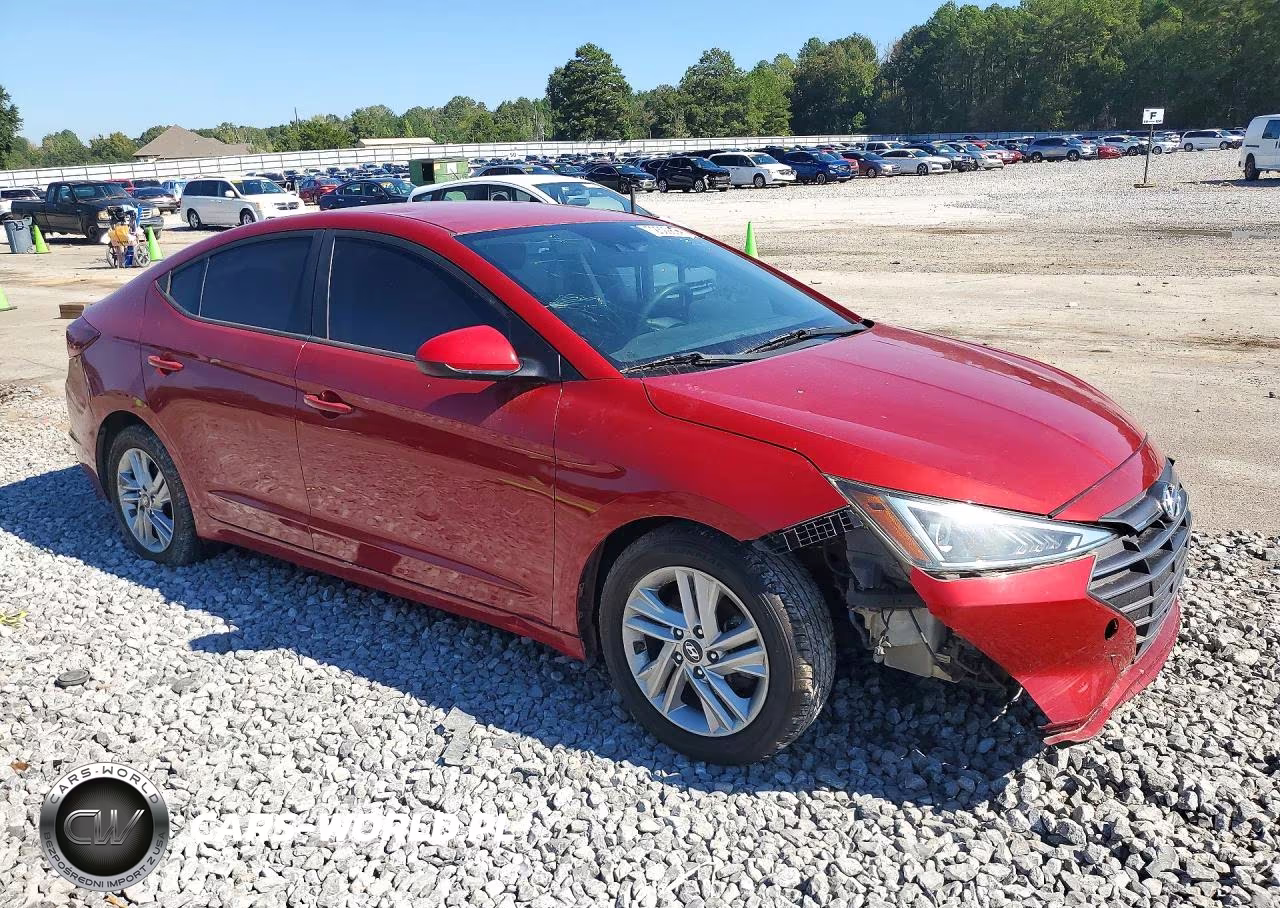 2019 Hyundai Elantra Sel VIN:KMHD84LF1KU770880 - 4