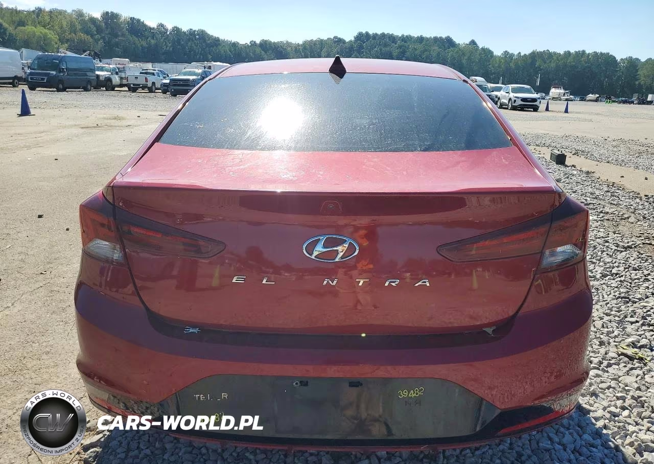 2019 Hyundai Elantra Sel VIN:KMHD84LF1KU770880 - 6