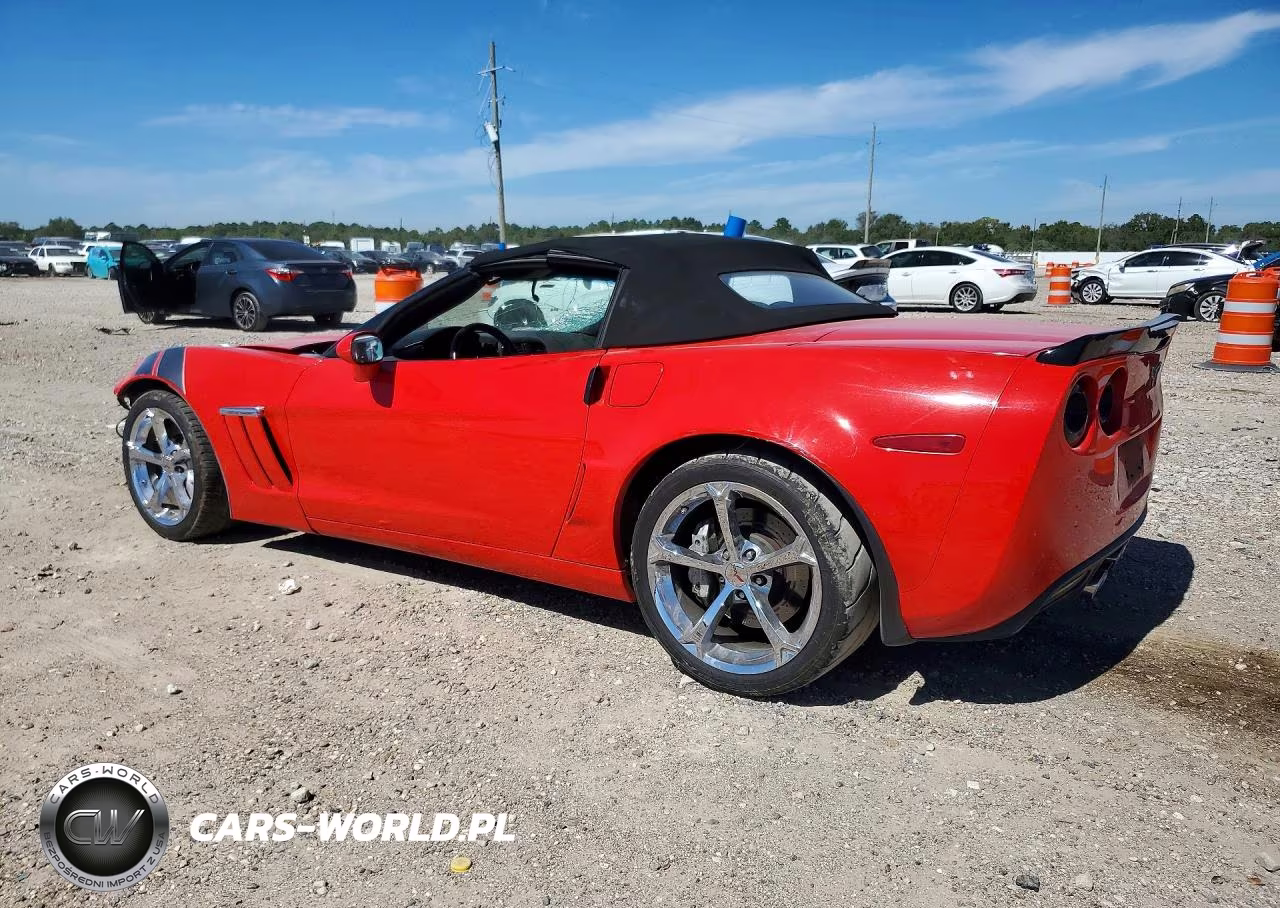 2010 Chevrolet Corvette Grand Sport VIN:1G1YU3DW6A5106912 - 2