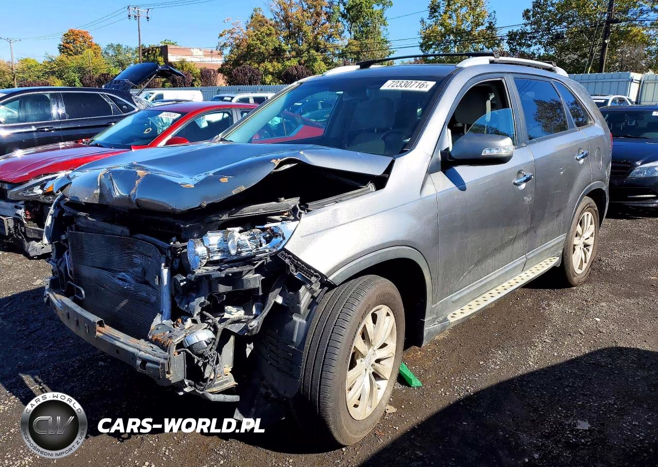 2011 Kia Sorento Lx VIN:5XYKT4A24BG181933 - 1