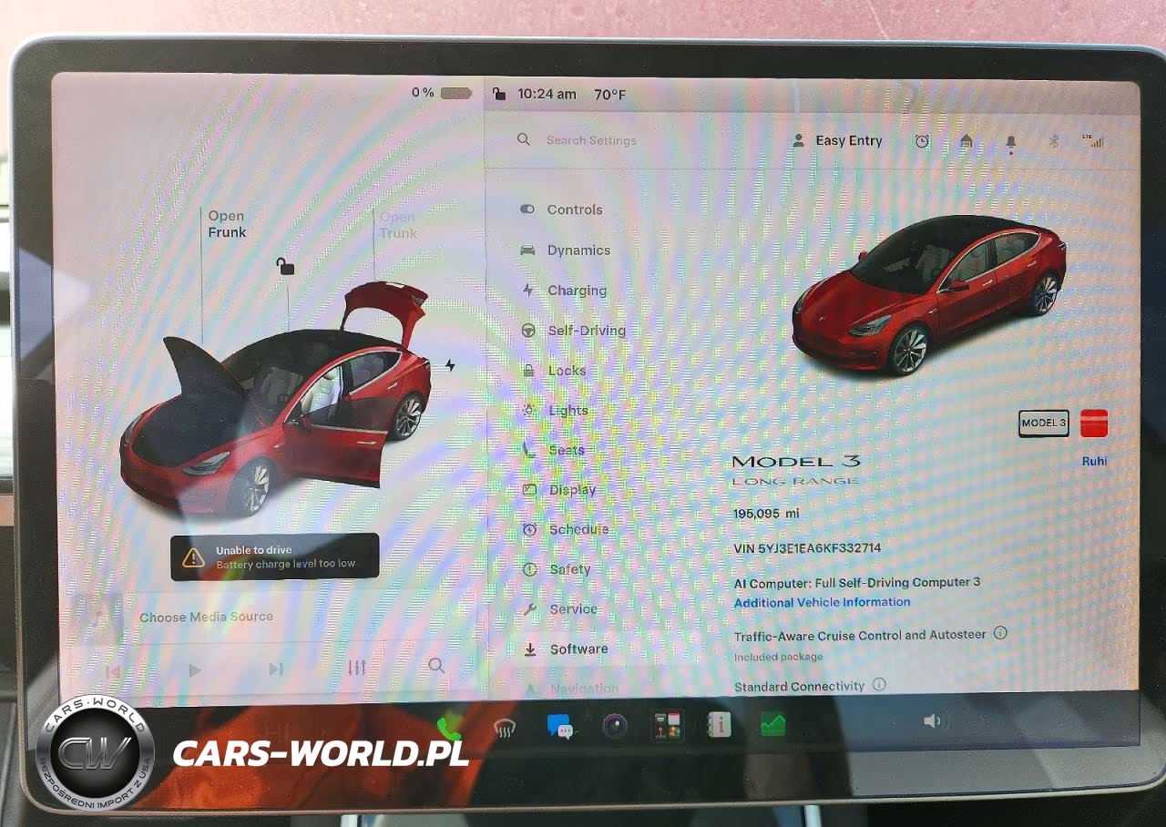 2019 Tesla Model 3 VIN:5YJ3E1EA6KF332714 - 9
