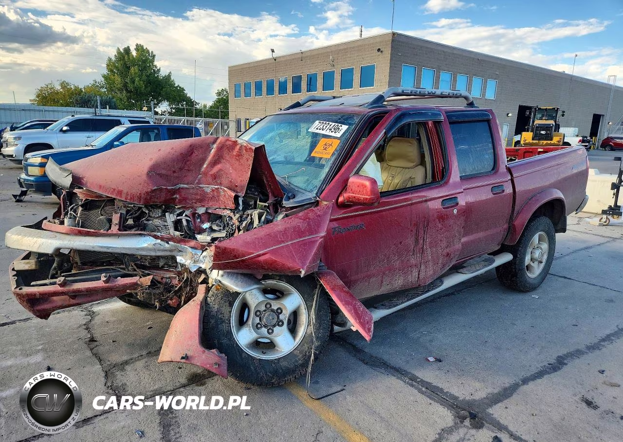 2000 Nissan Frontier Xe VIN:1N6ED27Y7YC410609 - 1