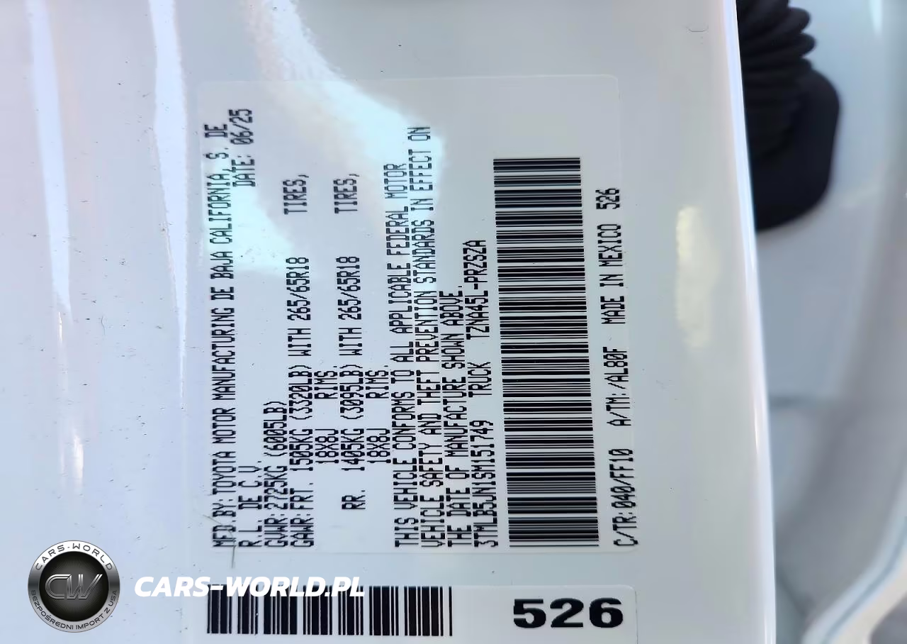 2025 Toyota Tacoma Sr5 VIN:3TMLB5JN1SM151749 - 12