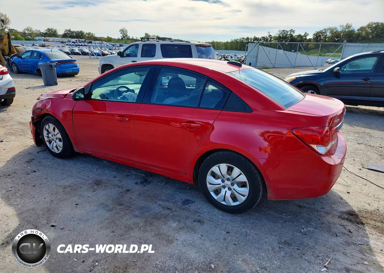 2015 Chevrolet Cruze L VIN:1G1P15SH8F7249179 - 2