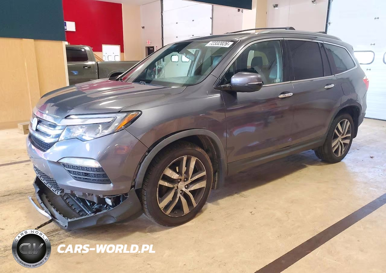 2017 Honda Pilot Elite VIN:5FNYF6H00HB104705 - 1