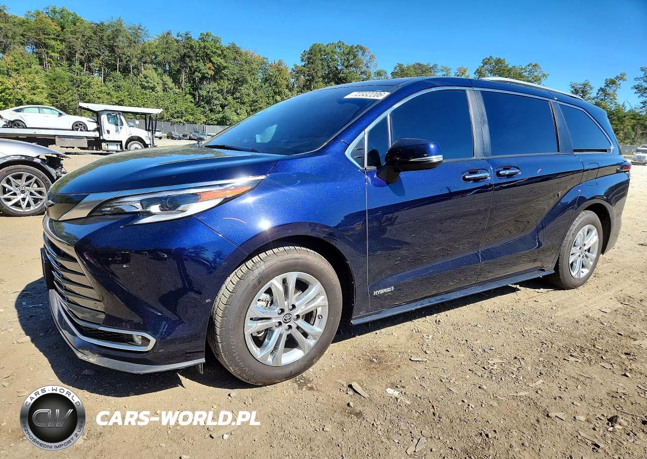 2021 Toyota Sienna Platinum 7-Passenger VIN:5TDESKFC2MS004552 - 1