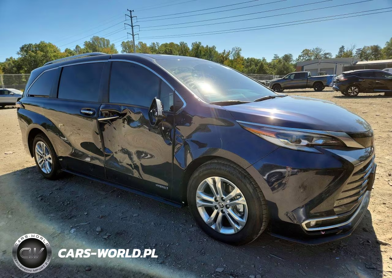 2021 Toyota Sienna Platinum 7-Passenger VIN:5TDESKFC2MS004552 - 4