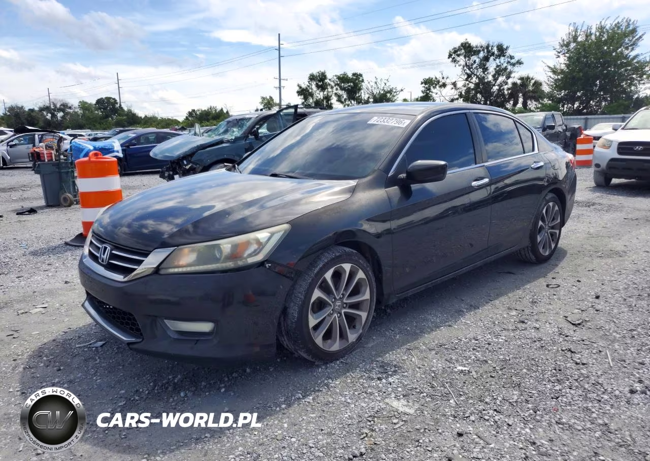 2013 Honda Accord Sport VIN:1HGCR2F50DA115930 - 1