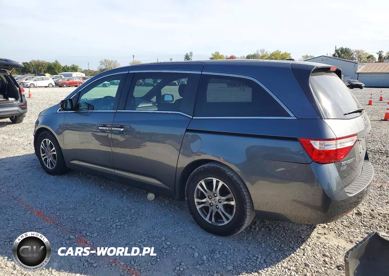 2012 Honda Odyssey Exl VIN:5FNRL5H67CB138533 - 2