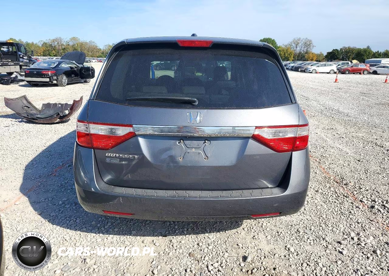 2012 Honda Odyssey Exl VIN:5FNRL5H67CB138533 - 6