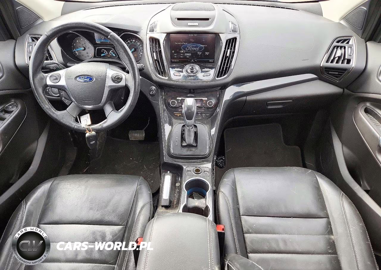 2015 Ford Escape Titanium VIN:1FMCU0J98FUB75639 - 8