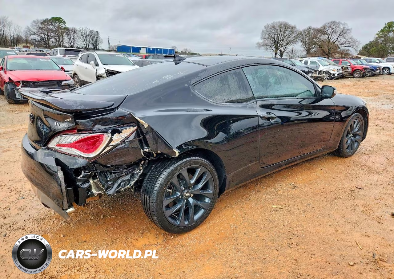 2015 Hyundai Genesis Coupe 3.8L VIN:KMHHT6KJ9FU130598 - 3