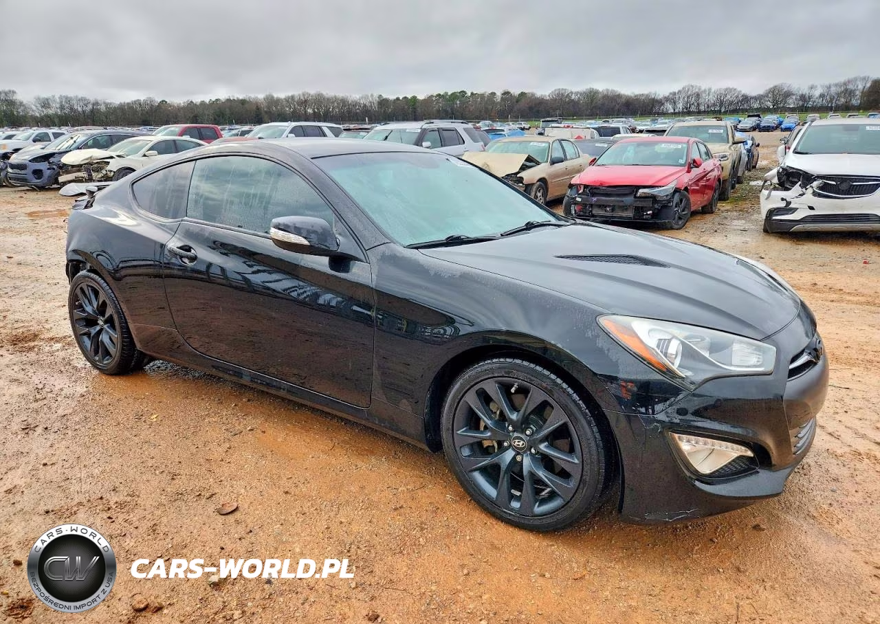 2015 Hyundai Genesis Coupe 3.8L VIN:KMHHT6KJ9FU130598 - 4