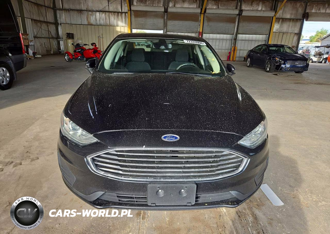 2019 Ford Fusion Se VIN:3FA6P0LU5KR180105 - 5