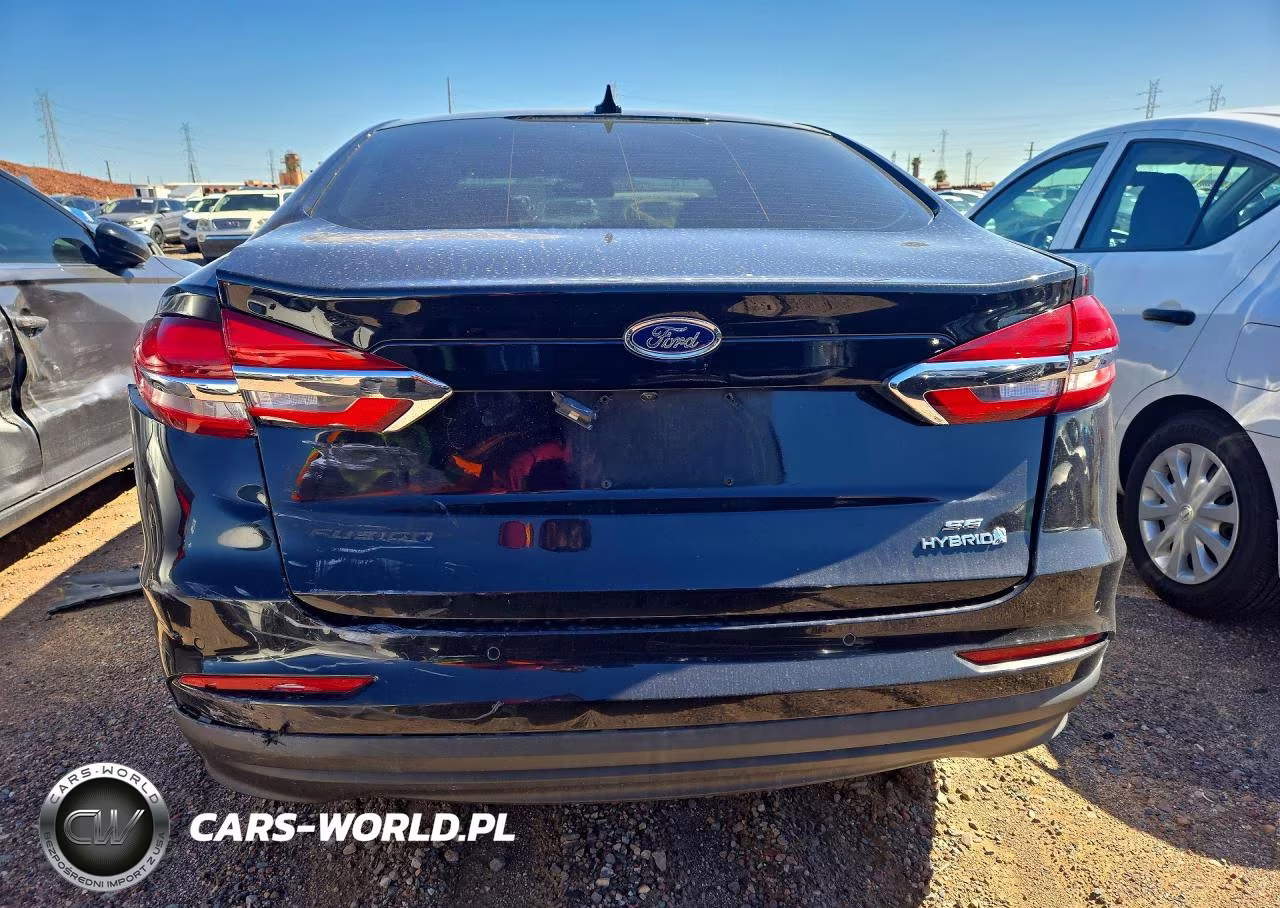 2019 Ford Fusion Se VIN:3FA6P0LU5KR180105 - 6