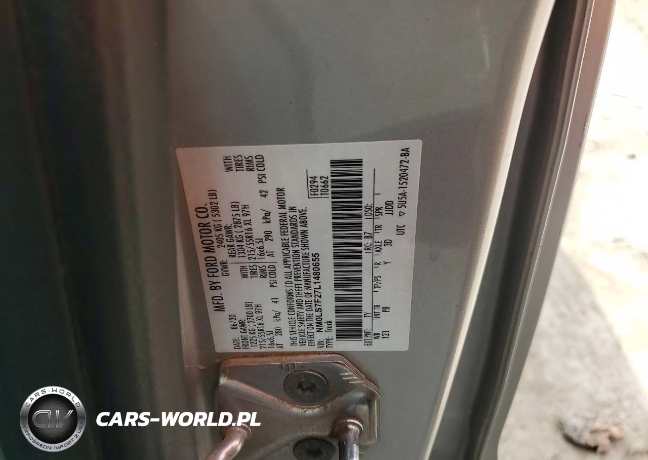 2020 Ford Transit Connect Xlt VIN:NM0LS7F27L1480655 - 13
