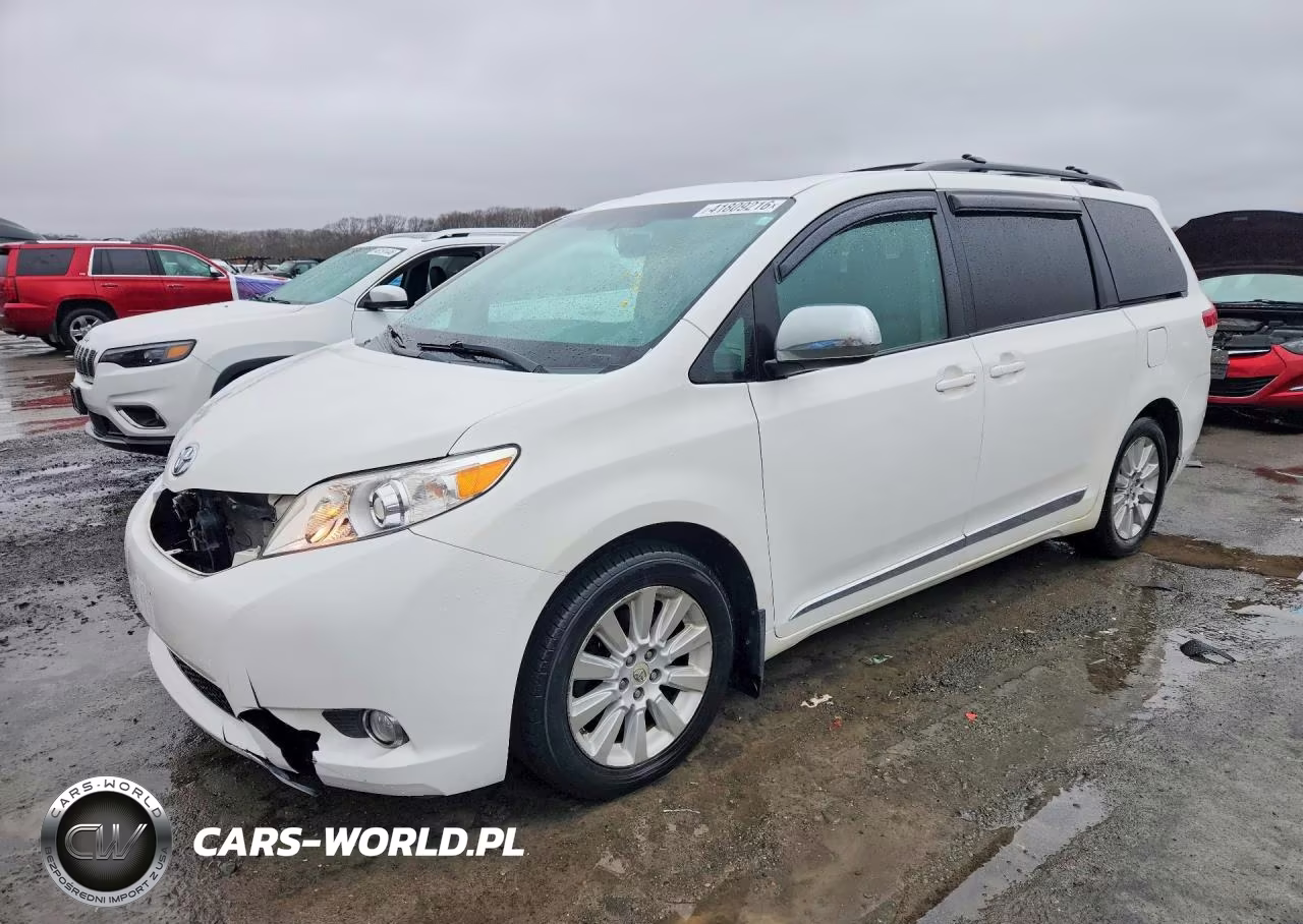 2012 Toyota Sienna Xle 7-Passenger VIN:5TDDK3DC0CS038556 - 1