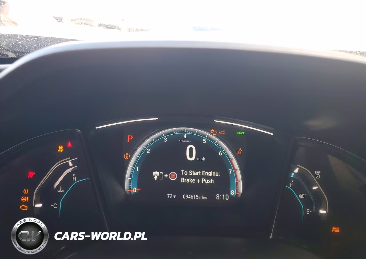 2020 Honda Civic Ex VIN:SHHFK7H6XLU220787 - 9