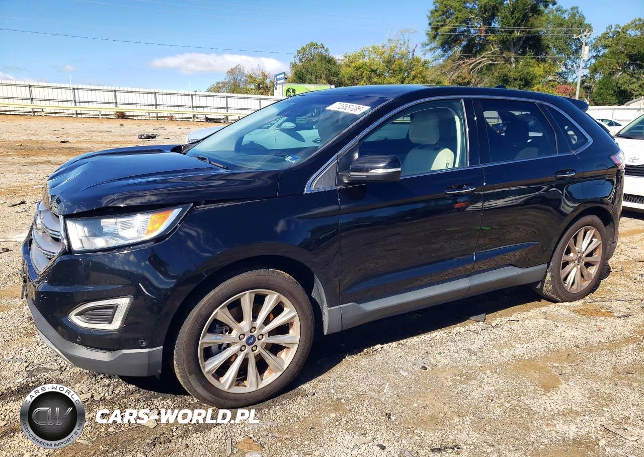 2018 Ford Edge Titanium VIN:2FMPK3K80JBC09540 - 1