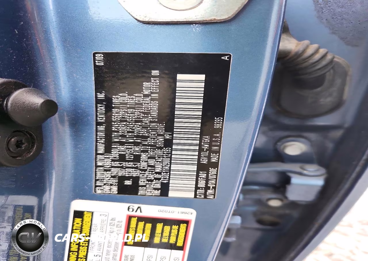 2009 Toyota Venza Fwd 4Cyl VIN:4T3ZE11A29U012195 - 13