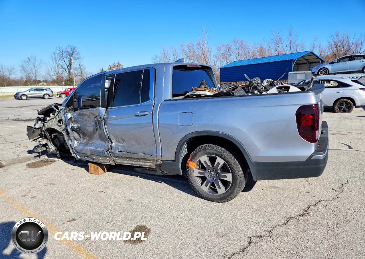 2018 Honda Ridgeline Rtl VIN:5FPYK3F69JB004312 - 2