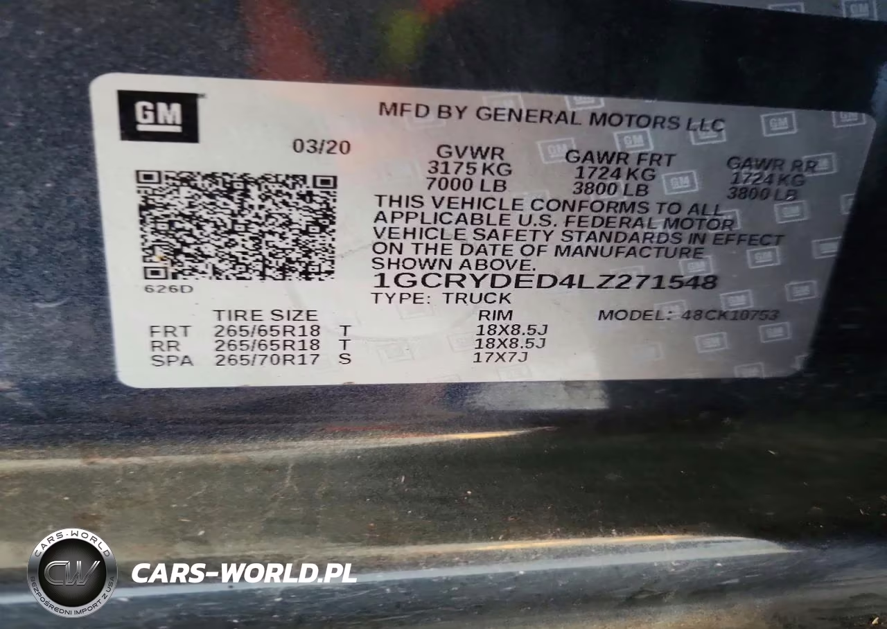 2020 Chevrolet Silverado K1500 Lt VIN:1GCRYDED4LZ271548 - 13