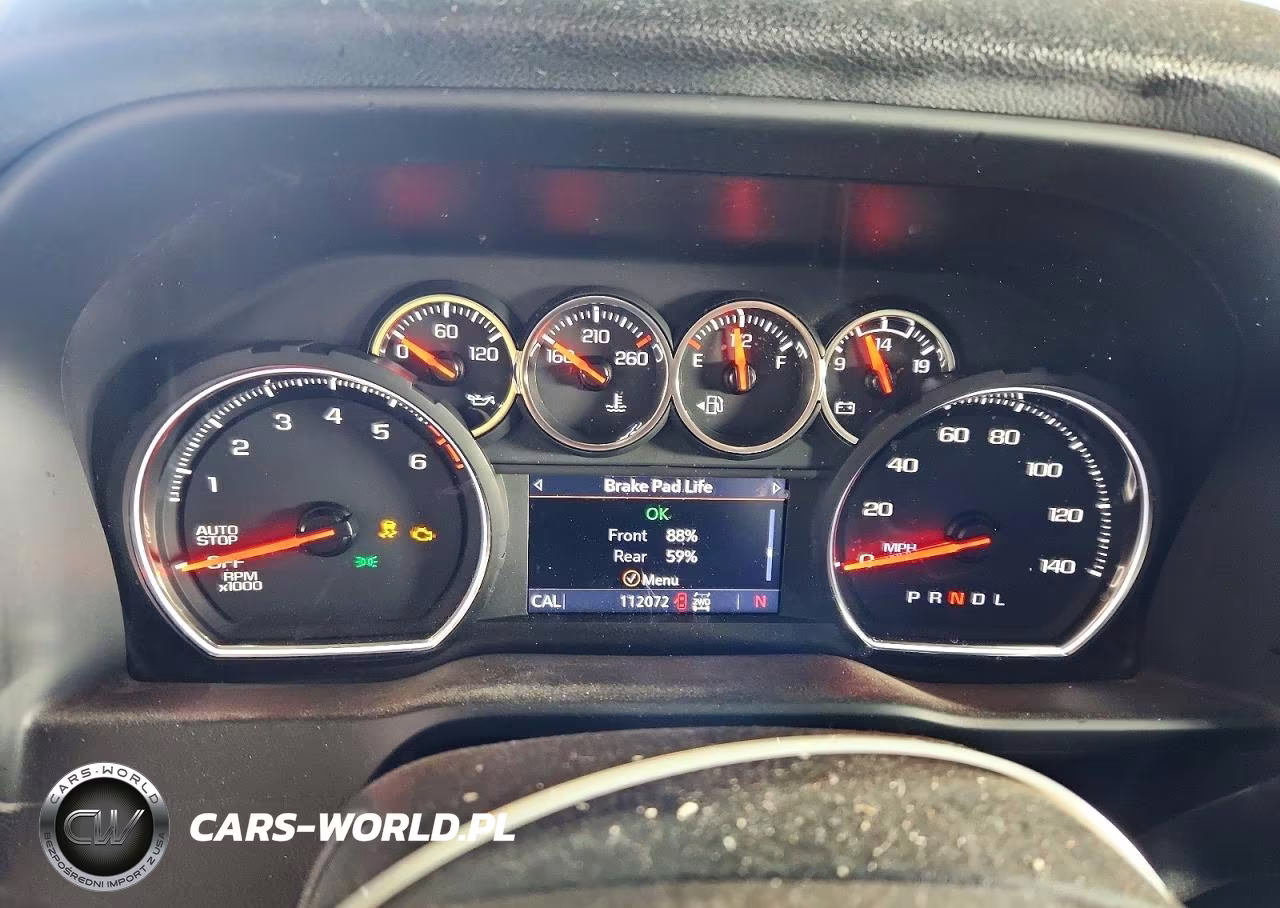 2020 Chevrolet Silverado K1500 Lt VIN:1GCRYDED4LZ271548 - 9