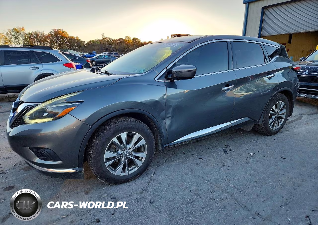 2018 Nissan Murano S VIN:5N1AZ2MH9JN139355 - 1