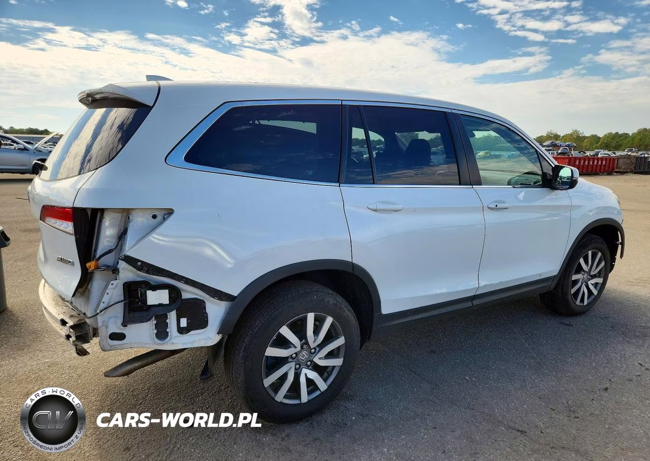 2021 Honda Pilot Exl VIN:5FNYF6H59MB037950 - 3